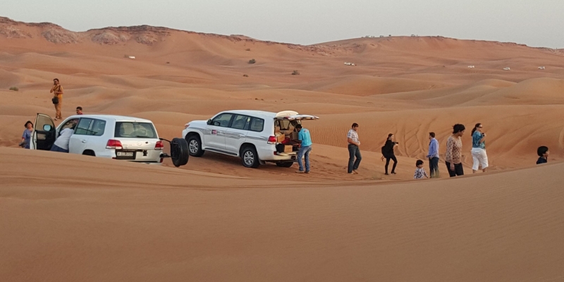 desert safari without dune bashing