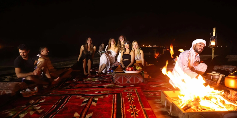 bbq dinner desert safari dubai