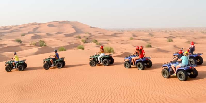 quad bike dubai desert safari 