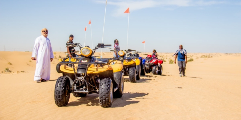 quad bike dubai desert safari 