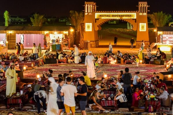 night desert safari dubai