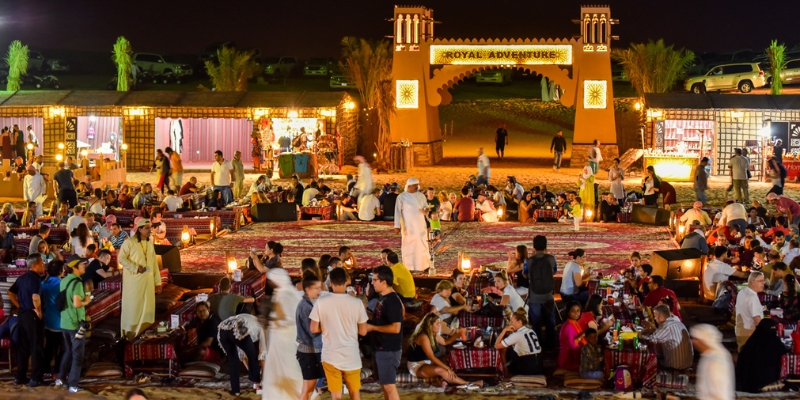 night desert safari dubai