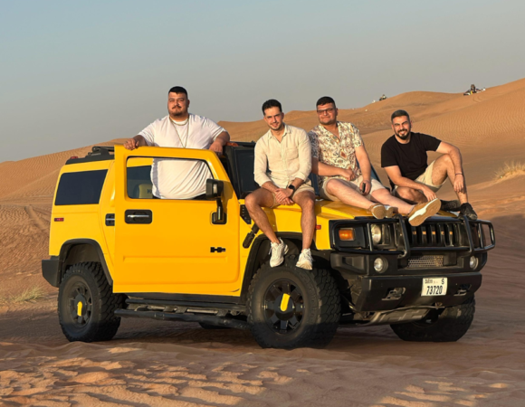 Vip Hummer Evening Desert Safari Dubai Private
