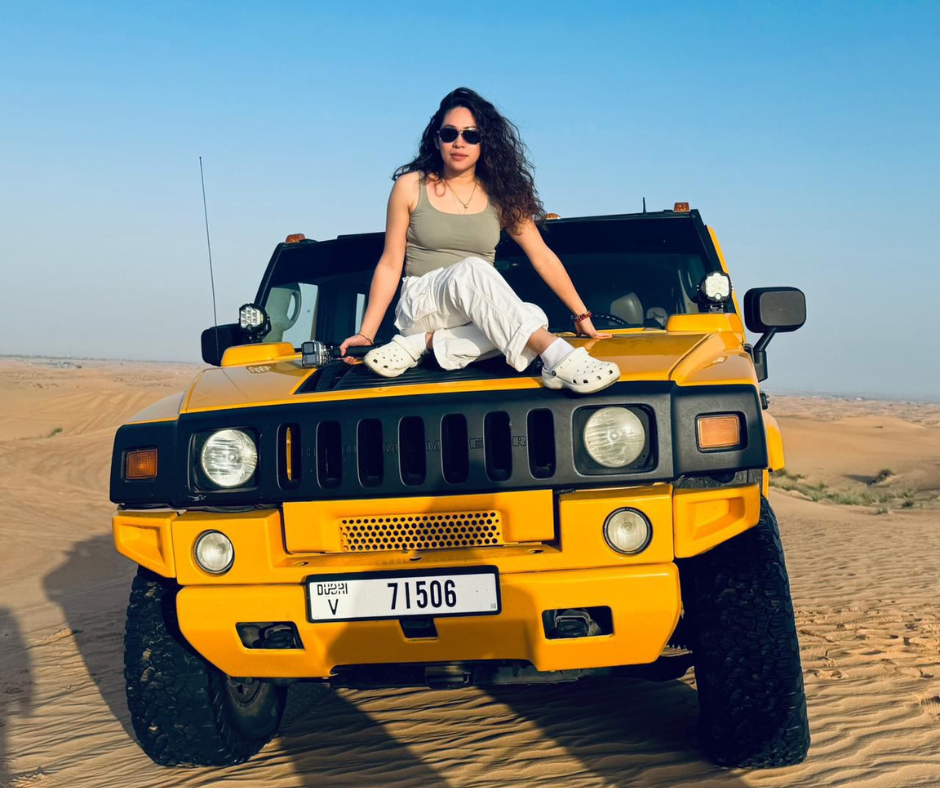 Hummer Desert Safari Dubai with The Wolf Desert
